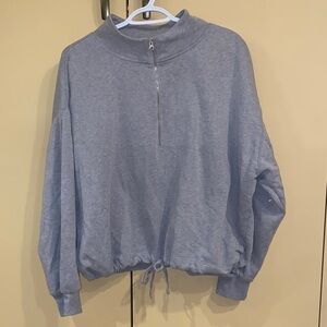 Lot of 2 Cropped Sweatshirt / Hoodie — lightweight for spring and summer